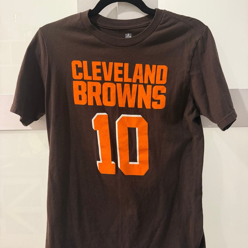 NFL Cleveland Browns Robert Griffin III #10 Youth T-Shirt Size L (14/16)